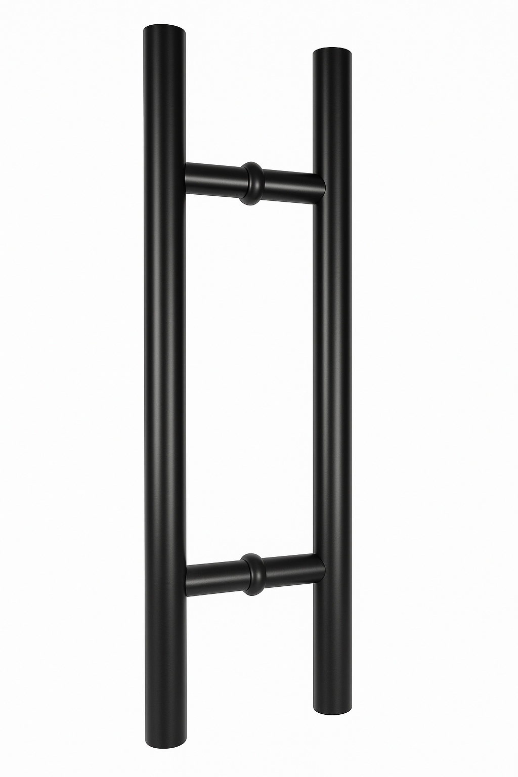 Mâner inox tip H (bilateral)   (h-600mm, int-350mm;  Ø32mm), black