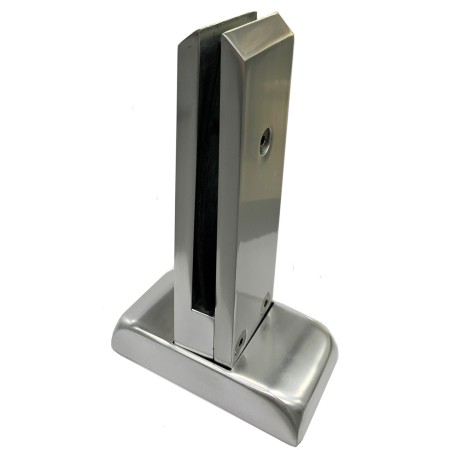 Picior susținere sticla  (10-12mm), anodizat