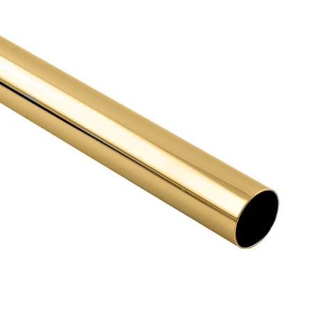 Țeavă inox DN19mm  (2,0m), gold