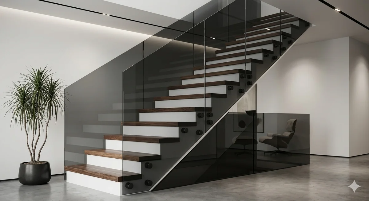 Balustrade cu Conectori în Puncte